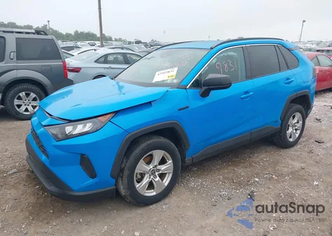2021 Toyota Rav4 Hybrid Le z USA, uszkodzony, nr VIN 4T3LWRFV9MU045460